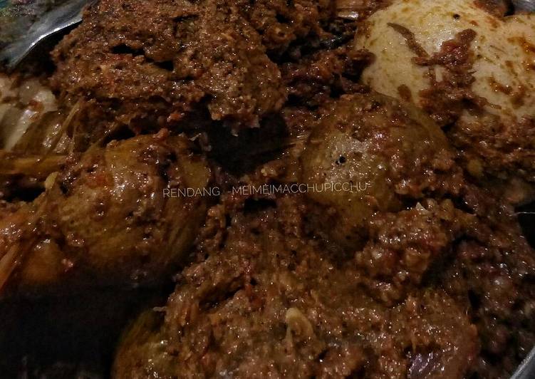 Rendang daging macam rendang padang 😂