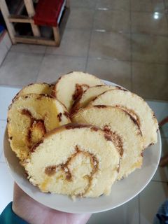 Foto resep Resep bolu gulung selai nanas