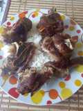 Cordero dorado con arroz