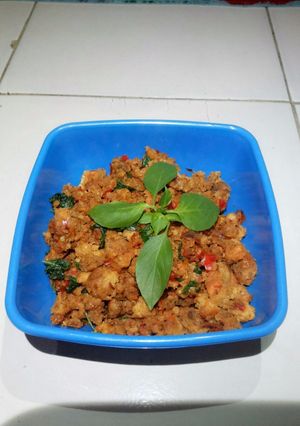Foto resep Oncom Pedas kemangi