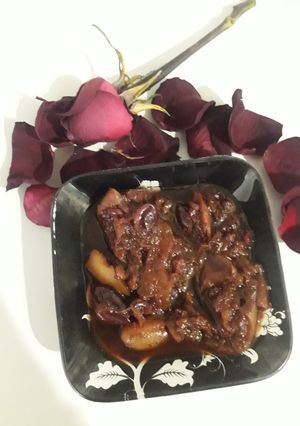 عکسی از دستور ترشک زردآلو و گیلاس