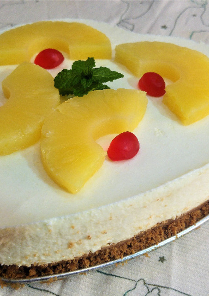 Una foto de Tarta Mousse de Piña