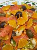 Insalata di salmone selvaggio all’arancia