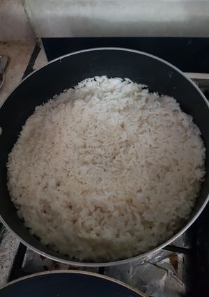 Una foto de Arroz blanco