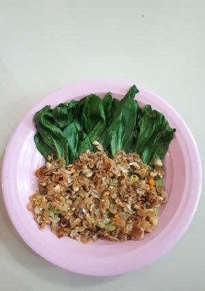 Foto resep Pakcoy udang kering (masakan rumah sederhana)