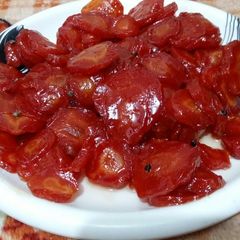 A picture of Gajar ka murabba.