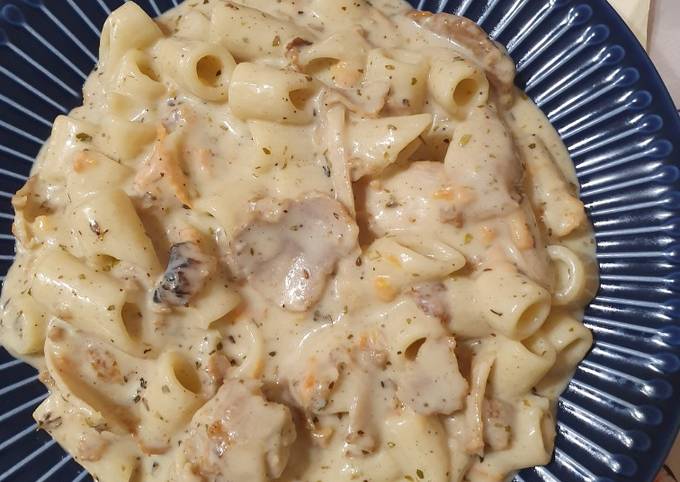 Creamy quick pasta