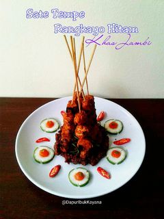 Foto resep 419. Sate Tempe Rangkayo Hitam Khas Jambi