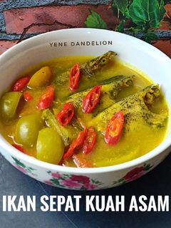 Foto resep Ikan Sepat Kuah Asam #Dandelion