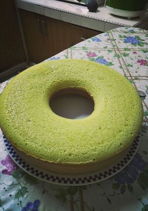 Foto resep Bolu Pandan jadoel resep by chef LawThomas