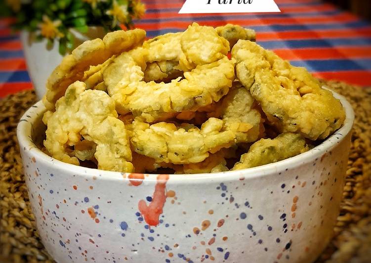 Resep 140. Keripik Paria, Sempurna