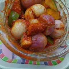 A picture of Shallots Mango Pickle.