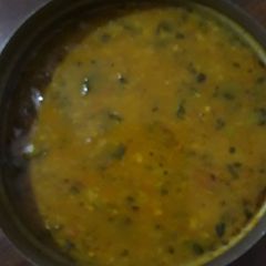 A picture of Coriander Methi dal.