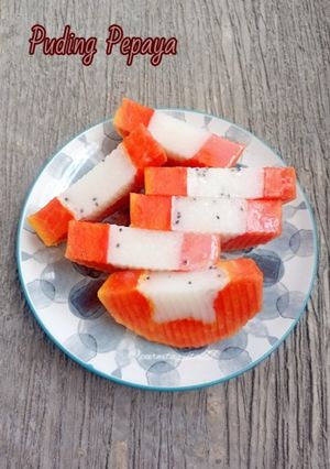 Foto resep Puding Pepaya