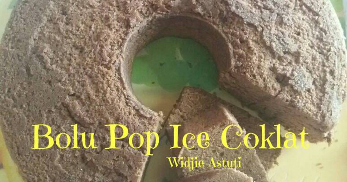 Resep Bolu Pop Ice Coklat Oleh Widjie Astuti Cookpad 9224