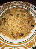 Stir fry spaghetti