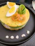 Causa Limeña al curry