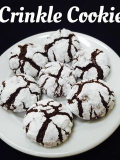 கிரிங்கில்(சுருக்கம்) குக்கீஸ் (crinkle Cookies Recipe in Tamil) செய்முறை முக்கிய புகைப்படம்