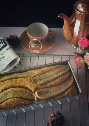 Foto resep Banana Cake (No Mixer)