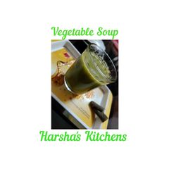 A picture of Vegetable soup.