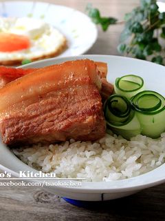 爌肉飯 的食譜成品照片