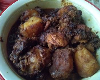 Update, Serving Recipe Chicken ghee roast Savory Delicious