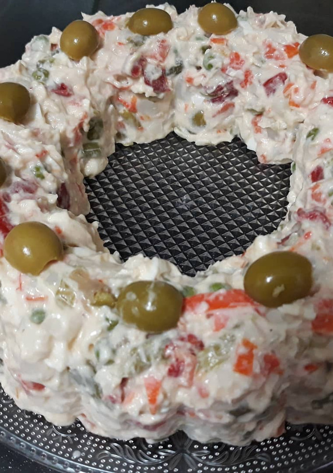 Una foto de Ensaladilla rusa, echa en microondas... con micro Urban