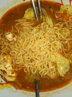 Foto resep Spicy ramen poolll seadanya