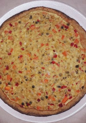 Una foto de Tarta de ricota y vegetales