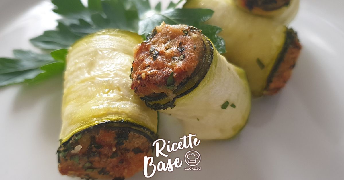 Ricetta Involtini Di Zucchine Ripieni di Cookpad - Ricette Base - Cookpad