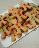 Galletitas de jengibre navideñas