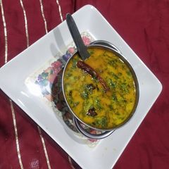 A picture of Water spinch curry.