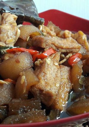Foto resep Tumis tahu tempe dan cecek