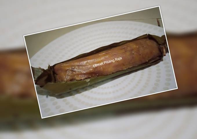 Cara Gampang Membuat Lemet Pisang Raja Anti Gagal