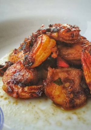 Foto resep Udang kecap bawang putih