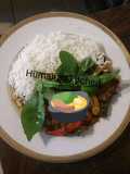 Basmatirice with smoked