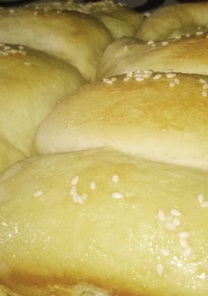 Foto resep Roti Sobek SKM tanpa telur . lembut. serat panjang. simple . mudah 😋