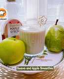 👩‍🍳Guava and Apple Smoothie🍏