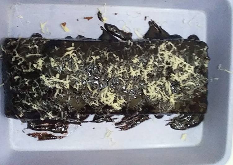 Oreo cake lumer coklat tabur keju