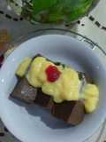 Brownie Pudding w/ Fla