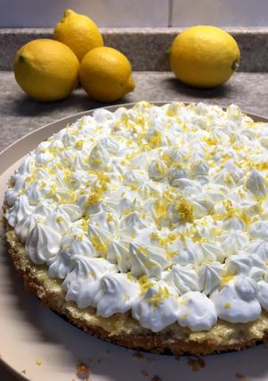 Una foto de Key lemmon pie 🍋