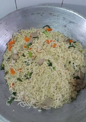 Foto resep Mie siram baso ayam