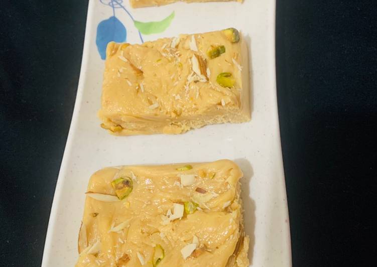 Recipe: Perfect Instant Milkpowder Barfi