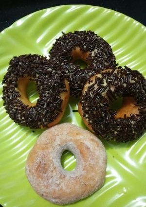 Foto resep Donat empuk tanpa proofing