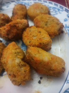 Una foto de Croquetas de coliflor y brócoli