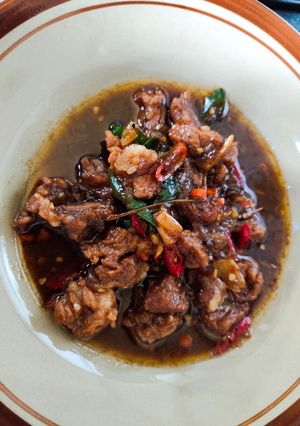 Foto resep Daging sapi asam manis simpel
