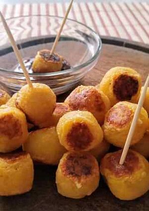 Una foto de Bocaditos sanos de queso!!