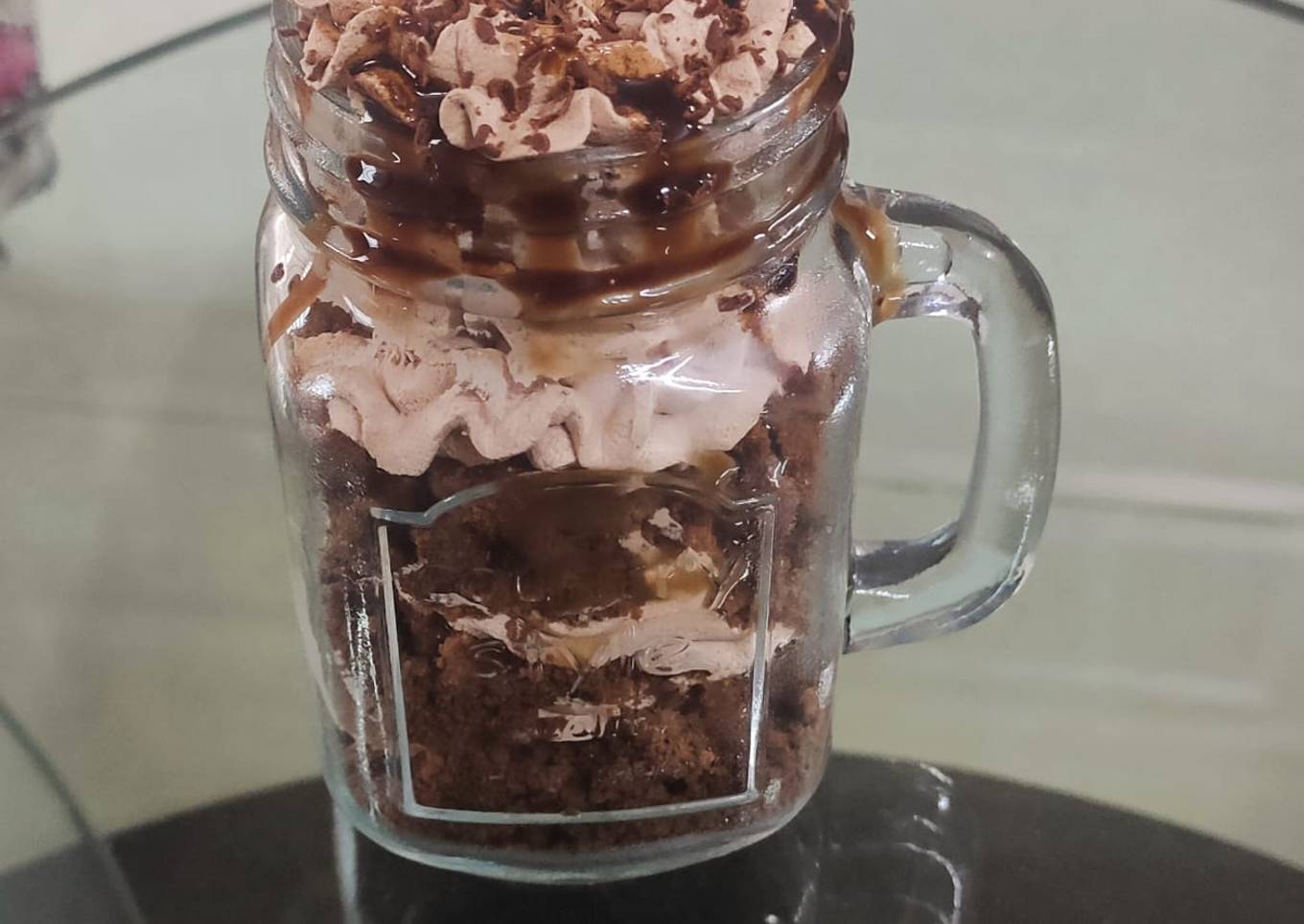 Chocholate Cake in Jar