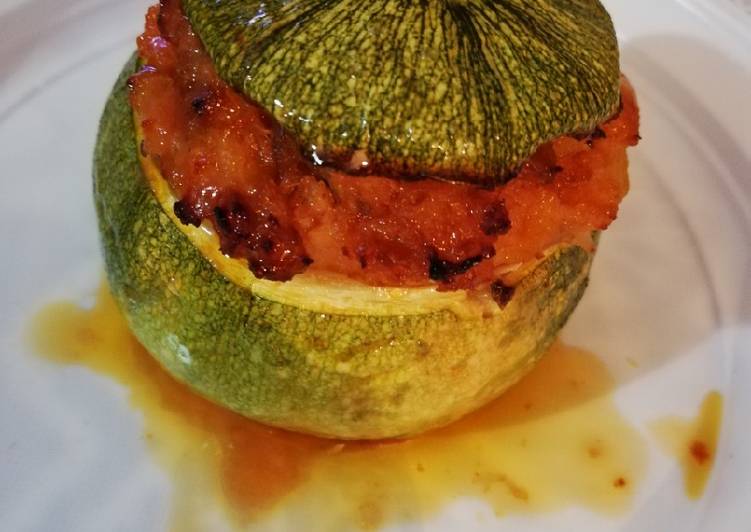 Zucchine ripiene 🥒🍅🧀😋