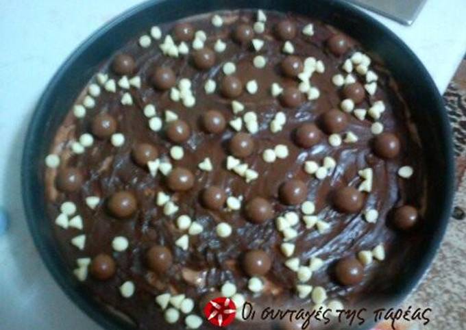 κύρια φωτογραφία συνταγής Τσιζκέικ σοκολάτας του Άκη Πετρετζίκη